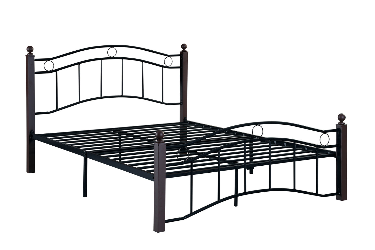 Royal Dream Full Size Metal Bed Frame - Black