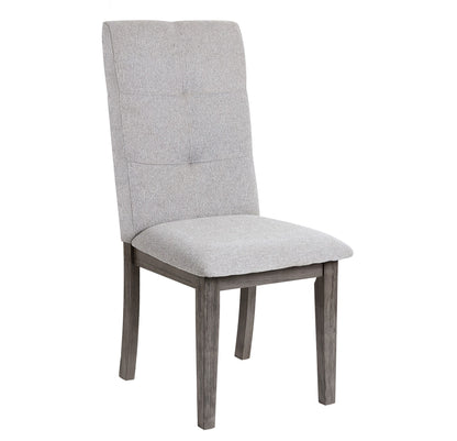 Harun Wooden Dining Chair (Set of 2) - Gray