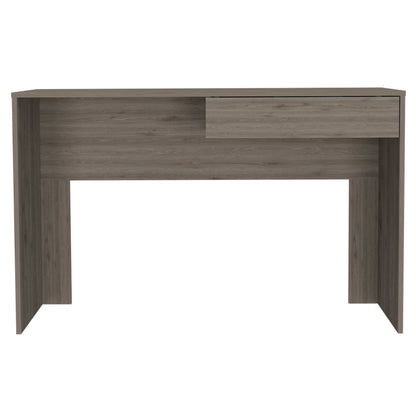 Computer Desk With one Drawer-Light Gray