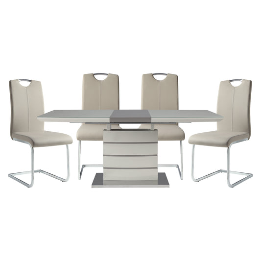 Elegant Harmony 5pc Dining Set