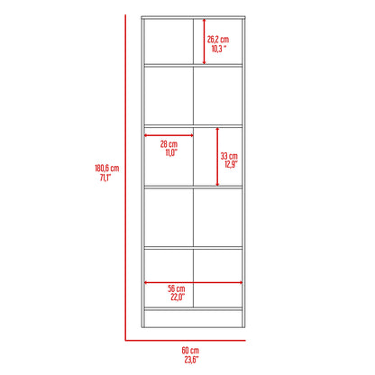 Max Storage Pantry Cabinet - Dark Brown / Black