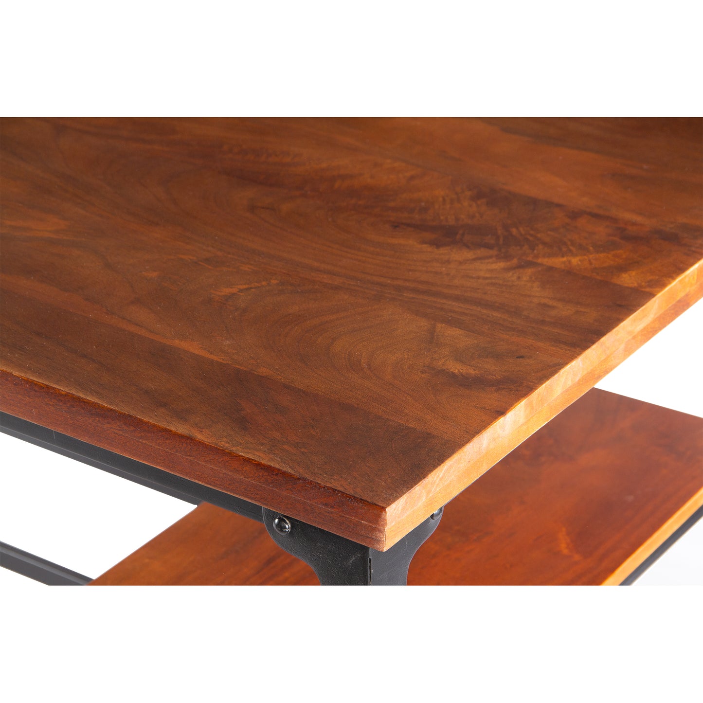 Rustic Fusion Metal Desk