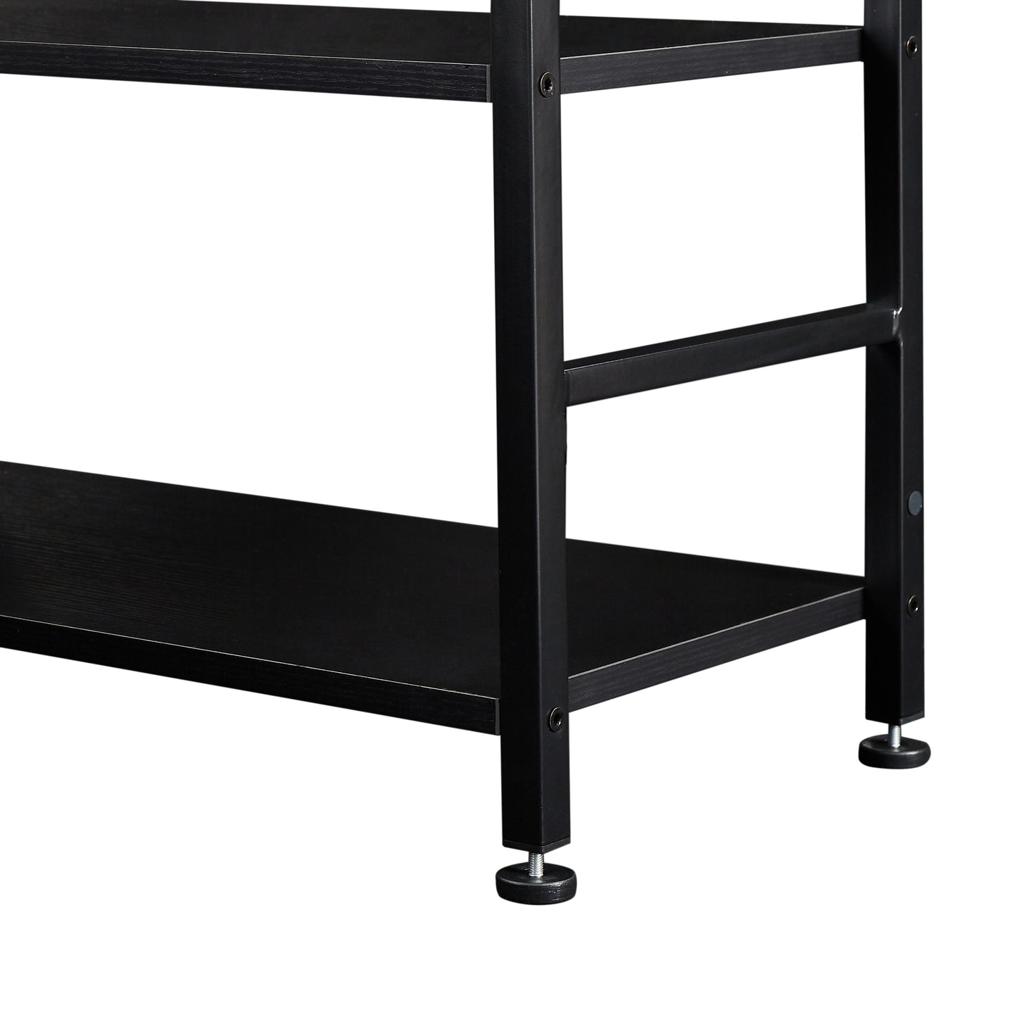 Tall Tower Bookcase - Black