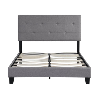 Elegant Upholstered Platform Bed