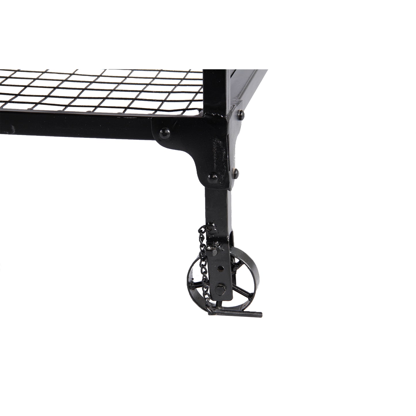Rustic Fusion Metal Desk