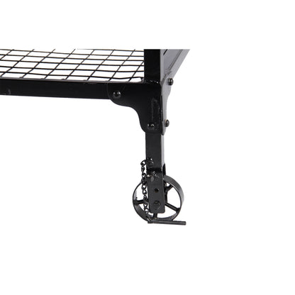Rustic Fusion Metal Desk