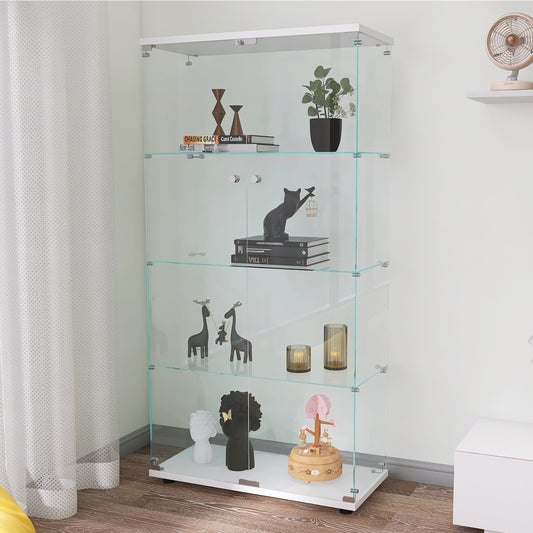 Luminous Glass Showcase Cabinet