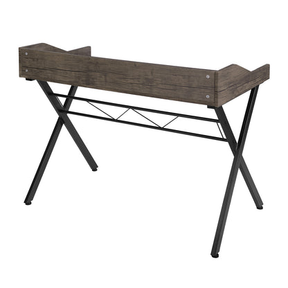 Cubi Computer Desk - Beige & White