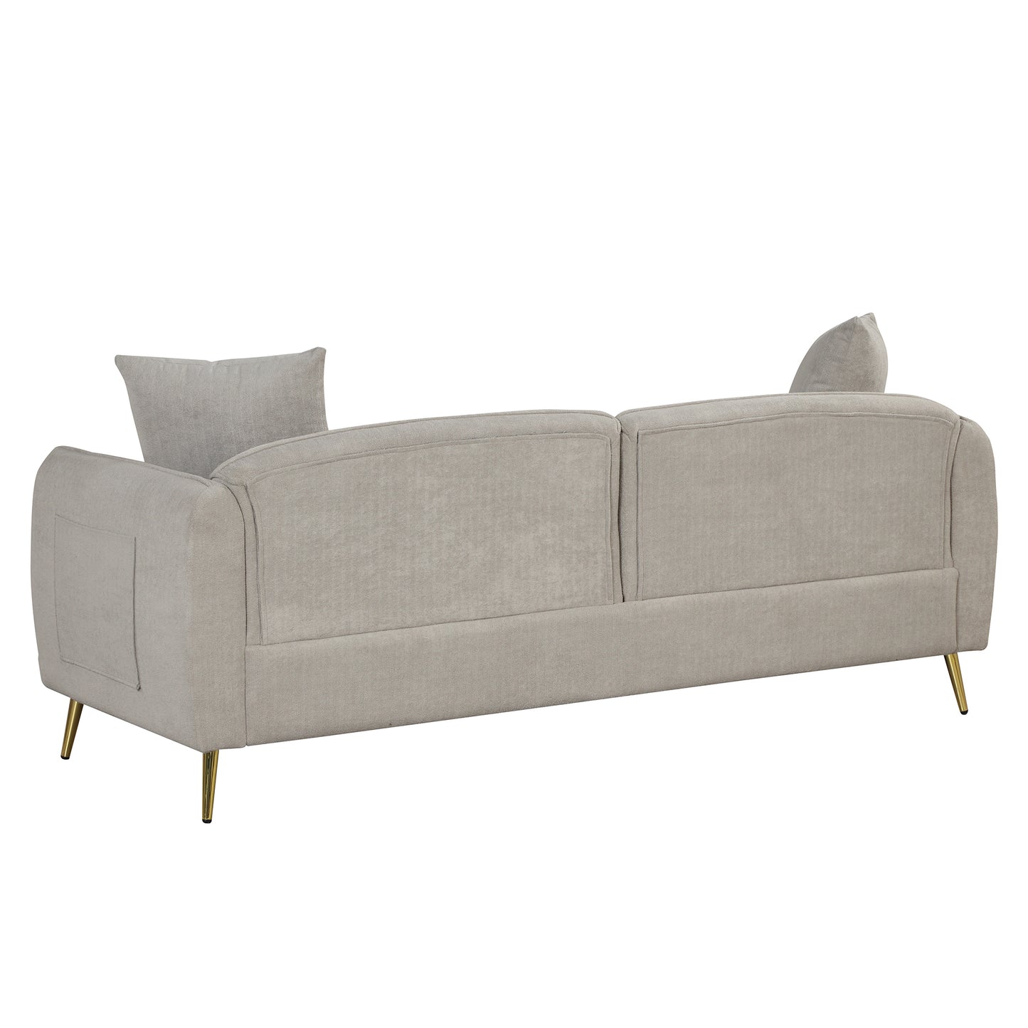 Elegant Comfort Velvet Sofa Set