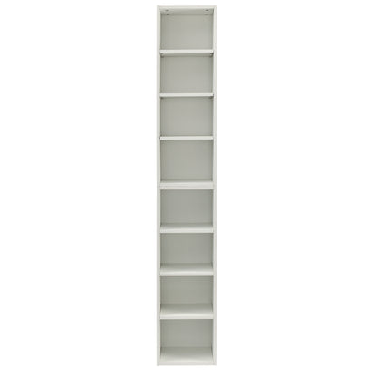 Slim Storage Cabinet - White