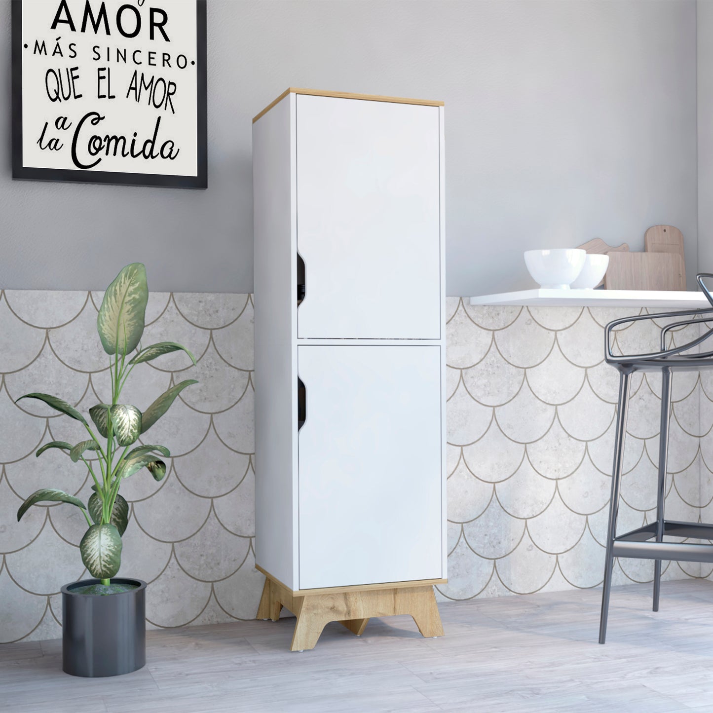 Microwave Cabinet