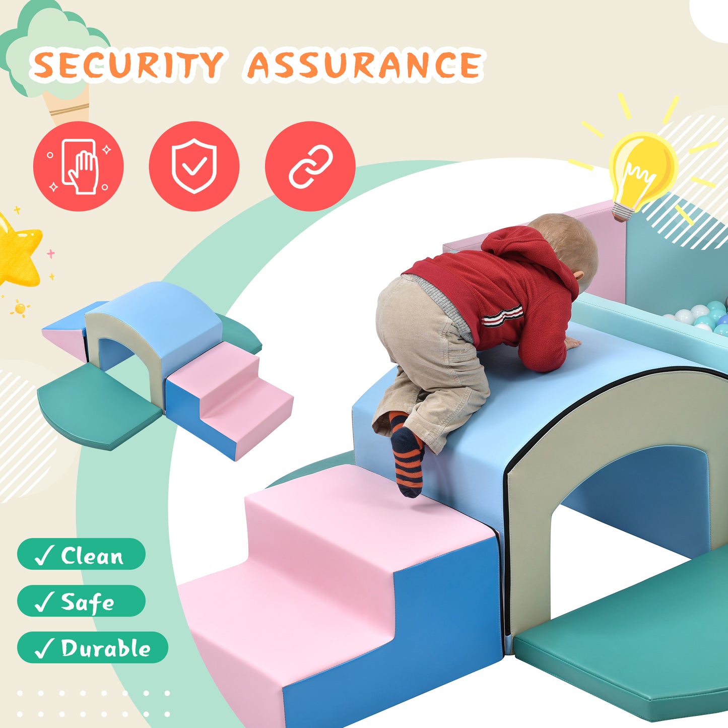 Soft Foam Playset for Toddlers