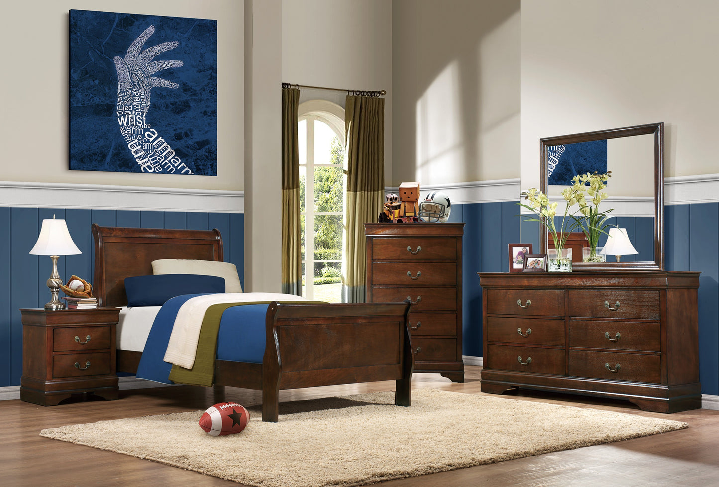 Elegant Heritage Chest of Drawers