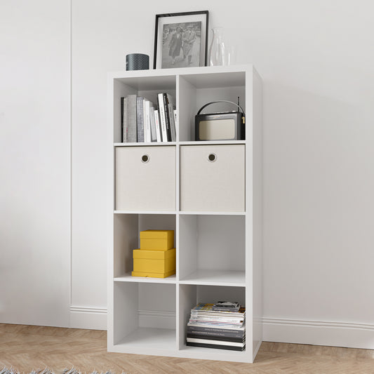 Smart Cube Book Shleves Organizer - White