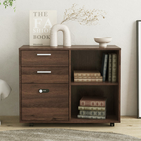 Smart File Cabinet With Coded Lock
