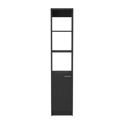 Malaga Linen Cabinet - Black