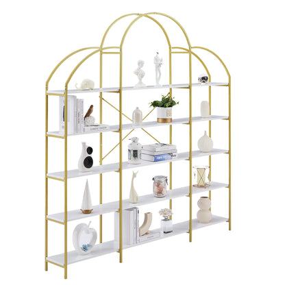 Golden Round 5-Tier Office Bookcase