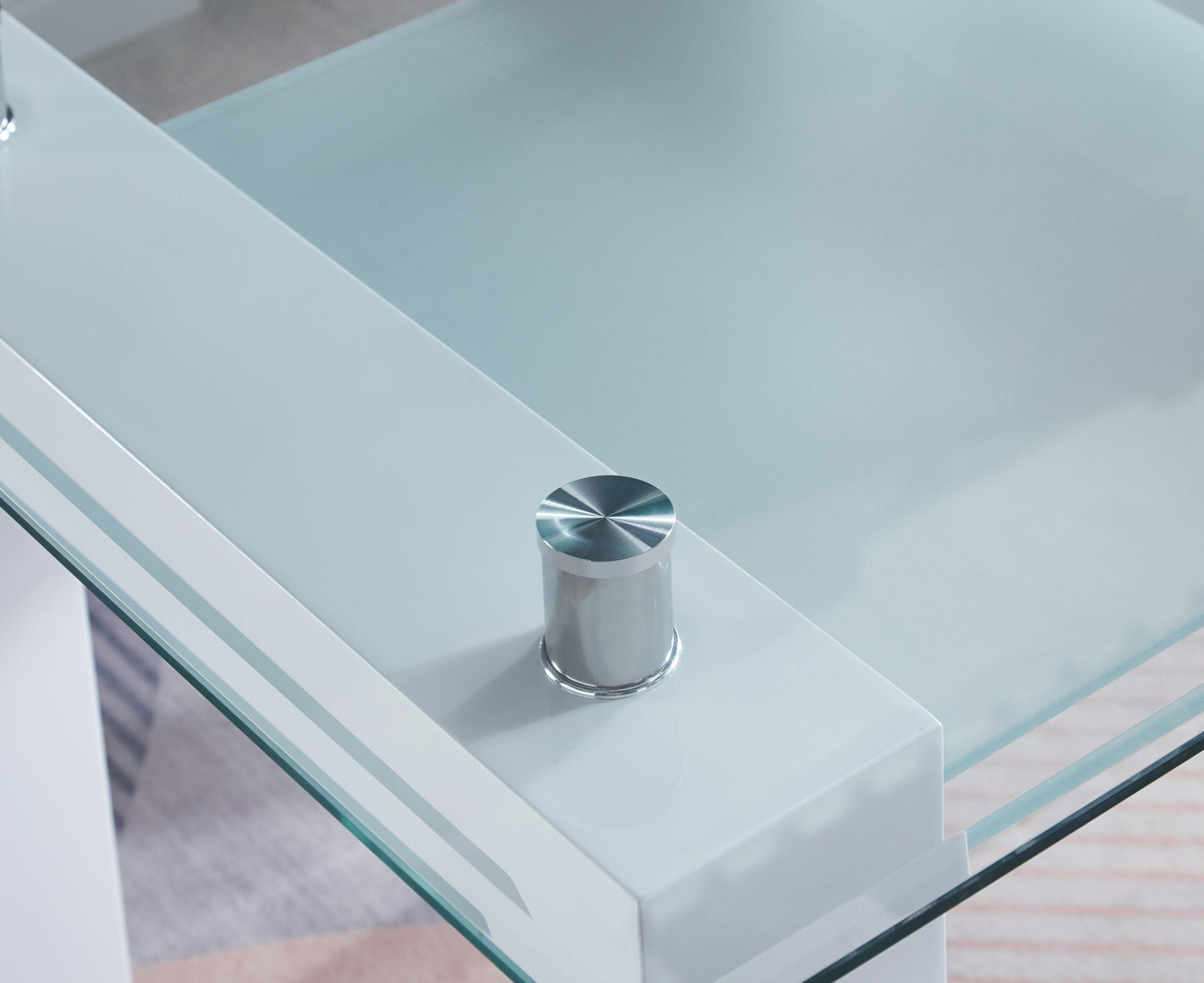 Elegant Square Fusion Dining Table