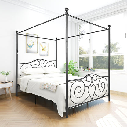 Elegant Dreams Canopy Bed
