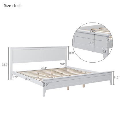 Elegant Dreams King Platform Bed