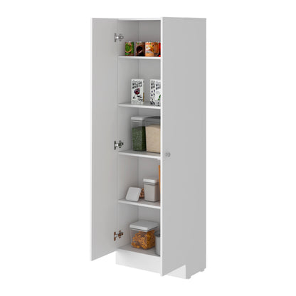 Greyson Tall Storage Cabinet - White