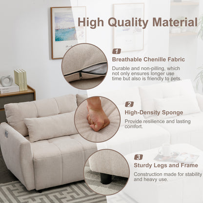 Luxury Comfort Convertible Sectional Sofa