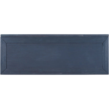 Living Console 40'' Modern Sofa Table with 2 Shelves