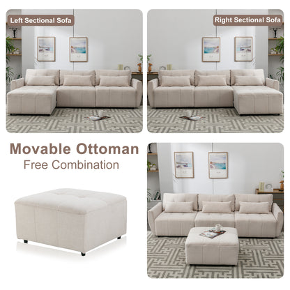 Luxury Comfort Convertible Sectional Sofa