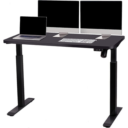 Whole Piece Electric Standing Desk 48 x 24 Inches Height Adjustable Desk