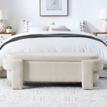 Elegant Haven Linen Storage Bench
