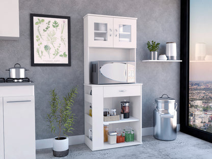 Bella Pantry Cabinet - White