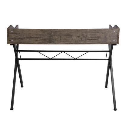 Cubi Computer Desk - Beige & White