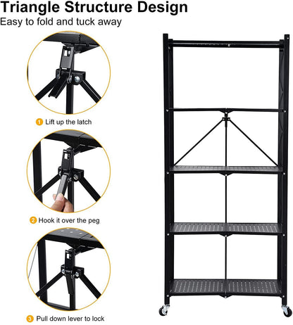 Smart Rack 5-Tier Mobile Storage System