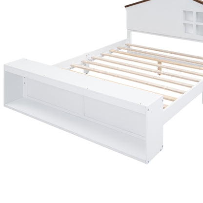 Luminous Haven Storage Bed