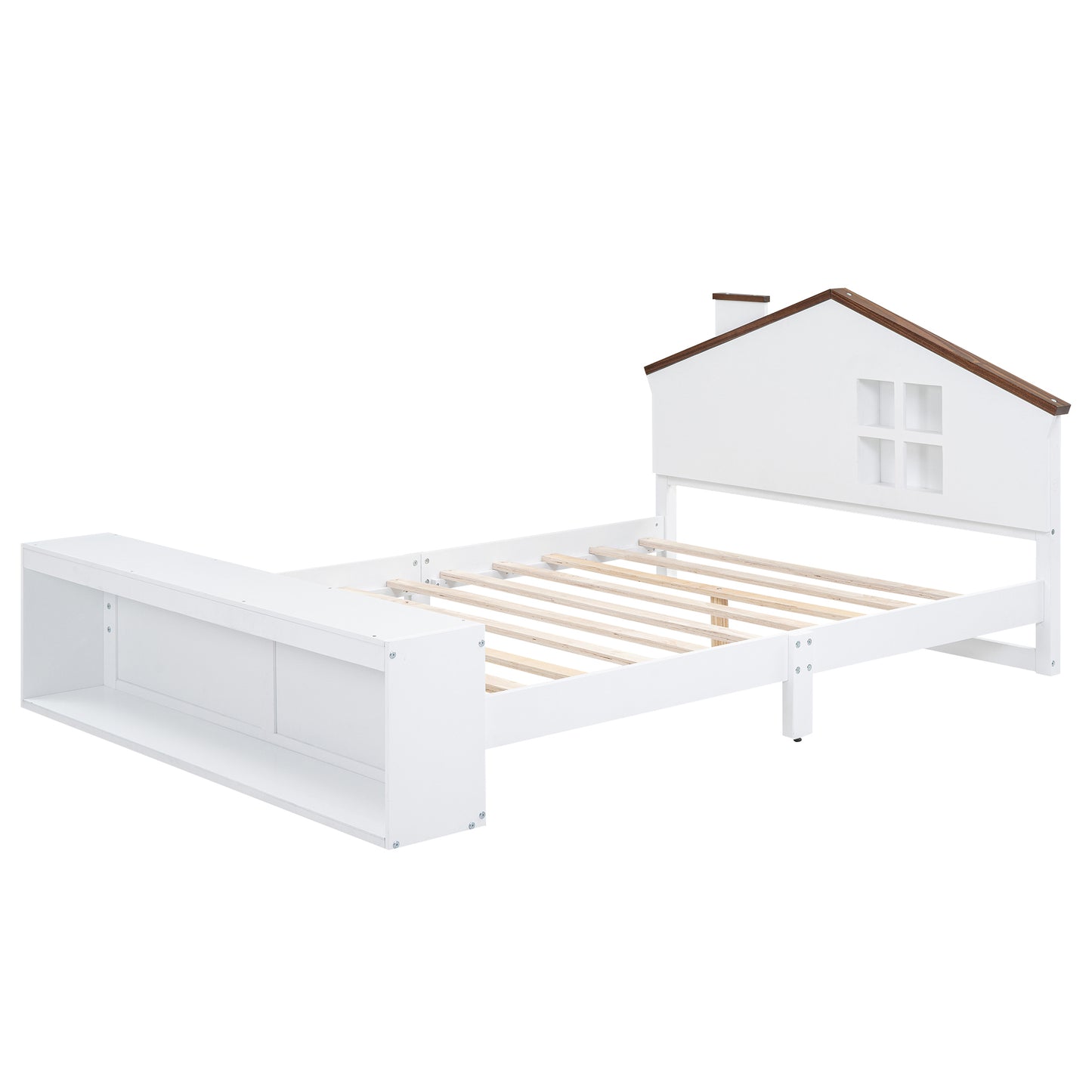 Luminous Haven Storage Bed