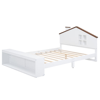 Luminous Haven Storage Bed