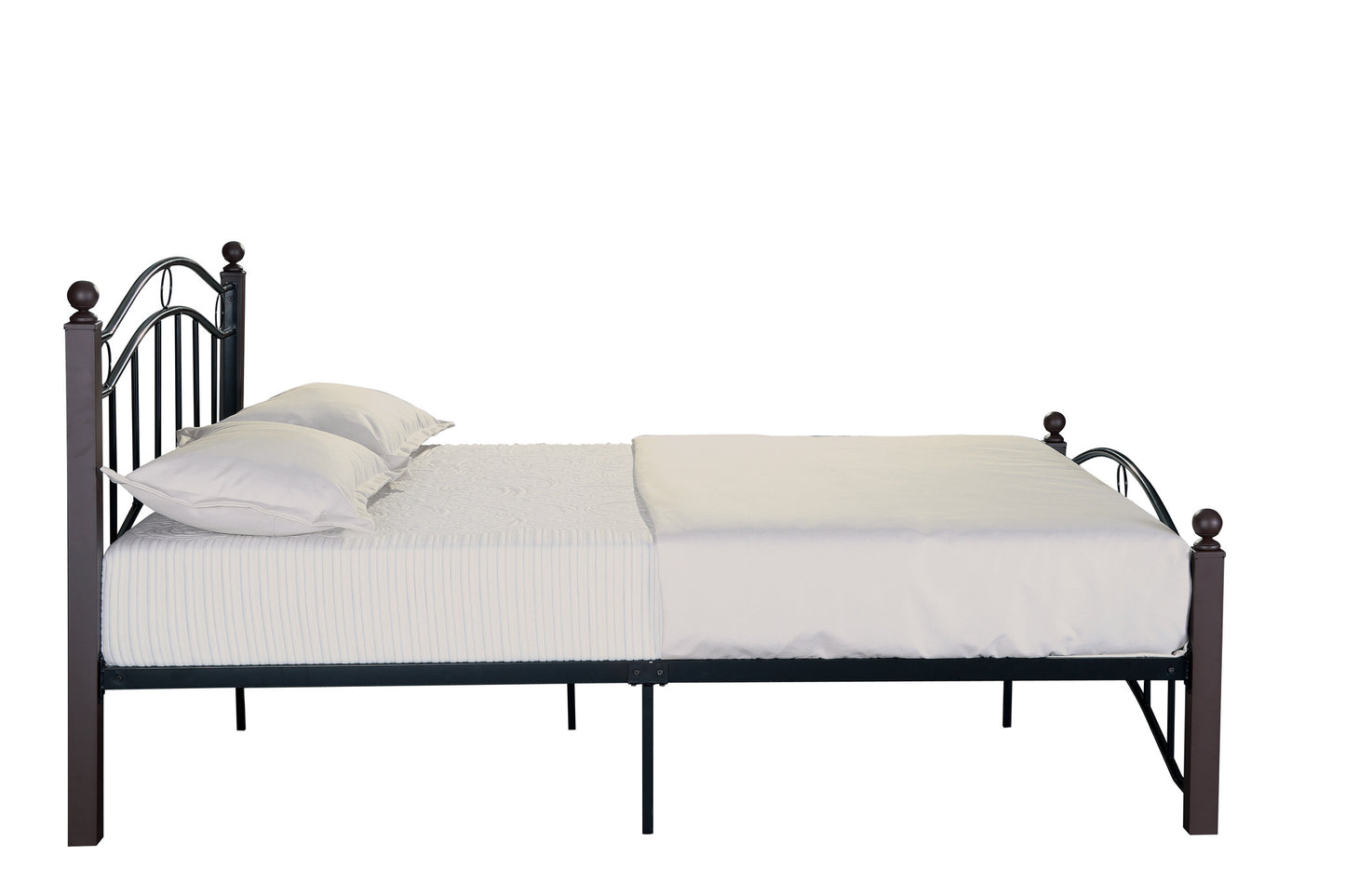 Royal Dream Full Size Metal Bed Frame - Black