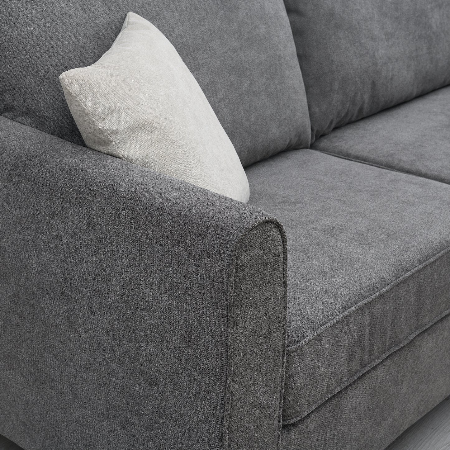 Luxury Comfort Living: Modern L-Shaped Sectional Sofa