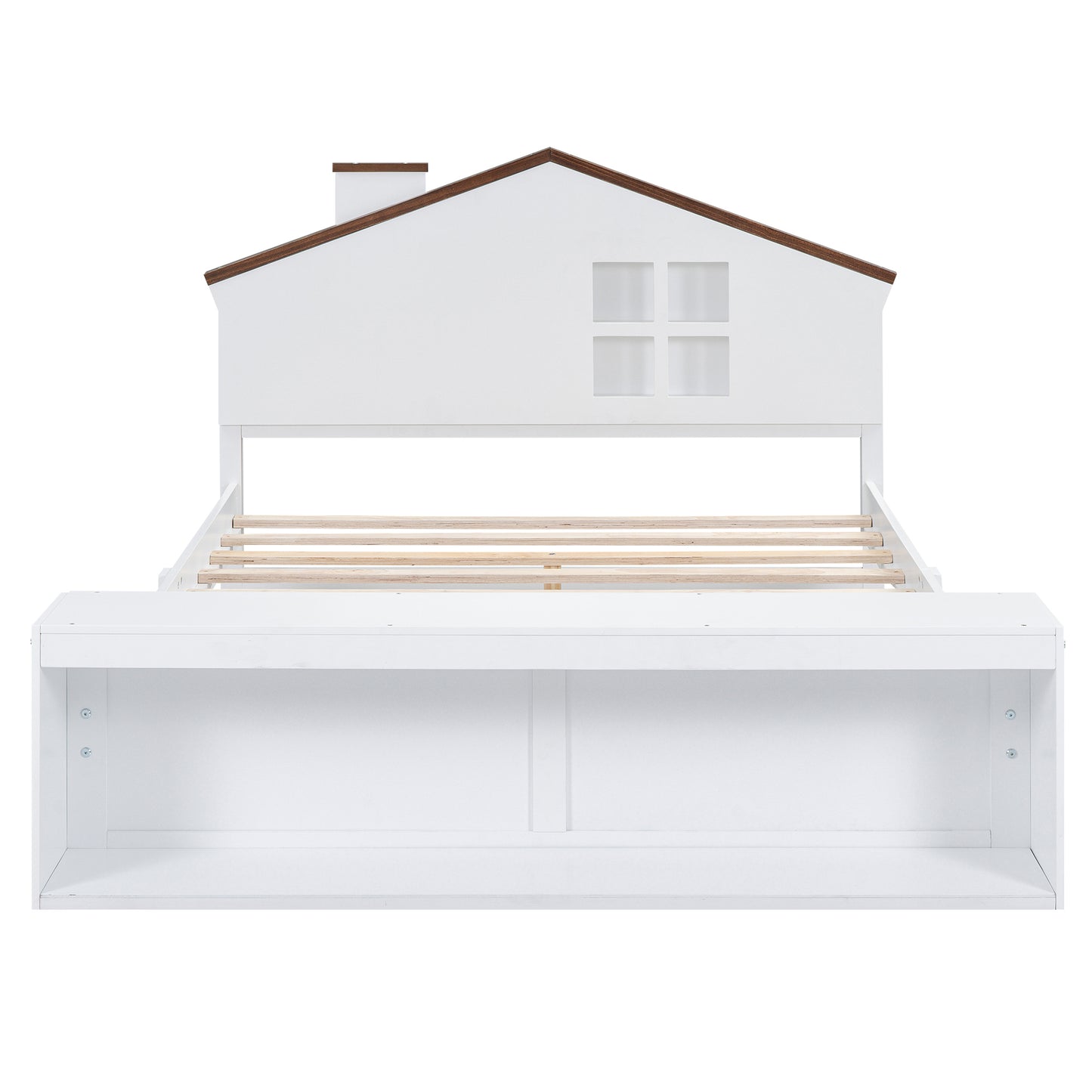 Luminous Haven Storage Bed