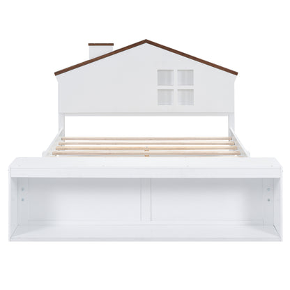 Luminous Haven Storage Bed