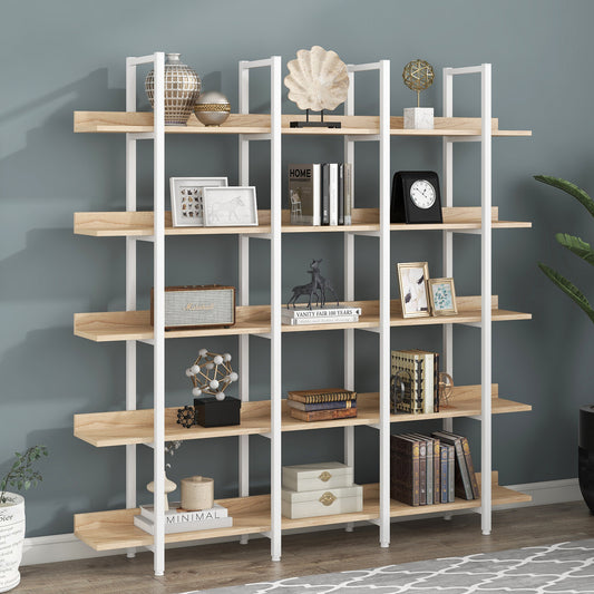 Vintage Industrial Style Shelf - Oak