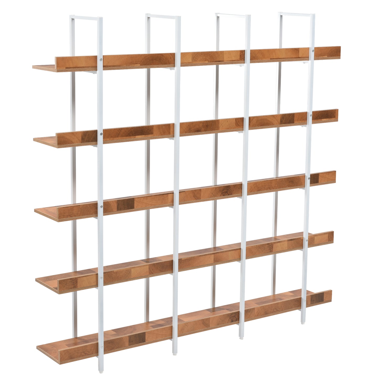 Vintage Industrial Style Shelf - Brown