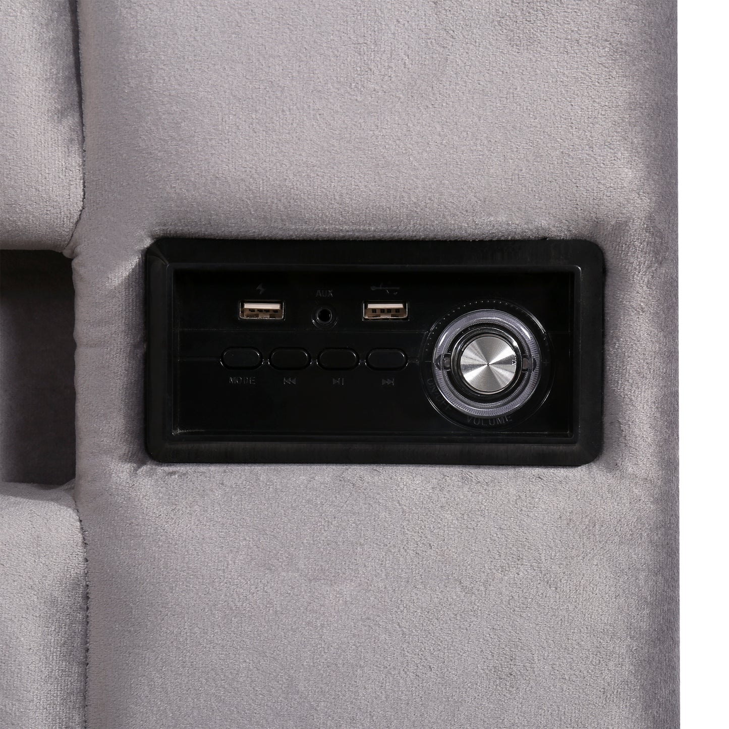 Luxury Dream Bed - Full Size with LED light, Bluetooth Player and USB Charging
