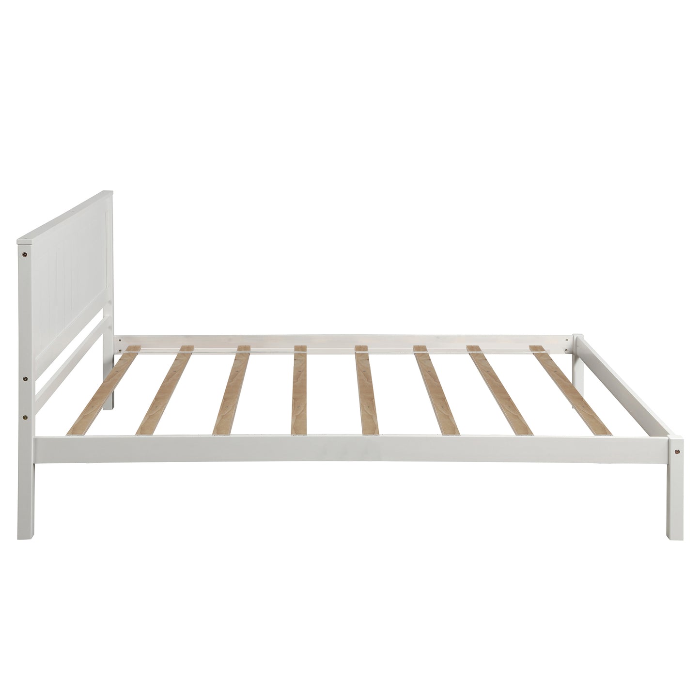Rhoda Twin Size Platform Bed Frame - White