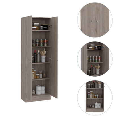 Max Storage Pantry Cabinet - Light Gray