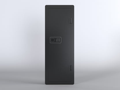 In Wall Gun Safe Keypad Entry - Black