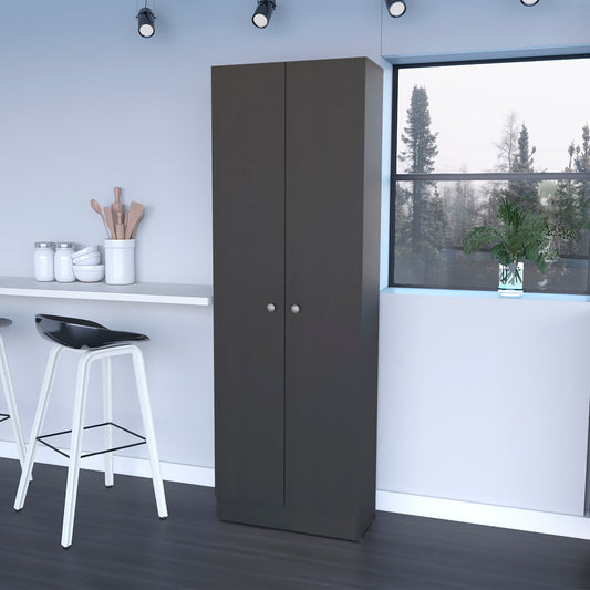 Greyson Tall Storage Cabinet - Black