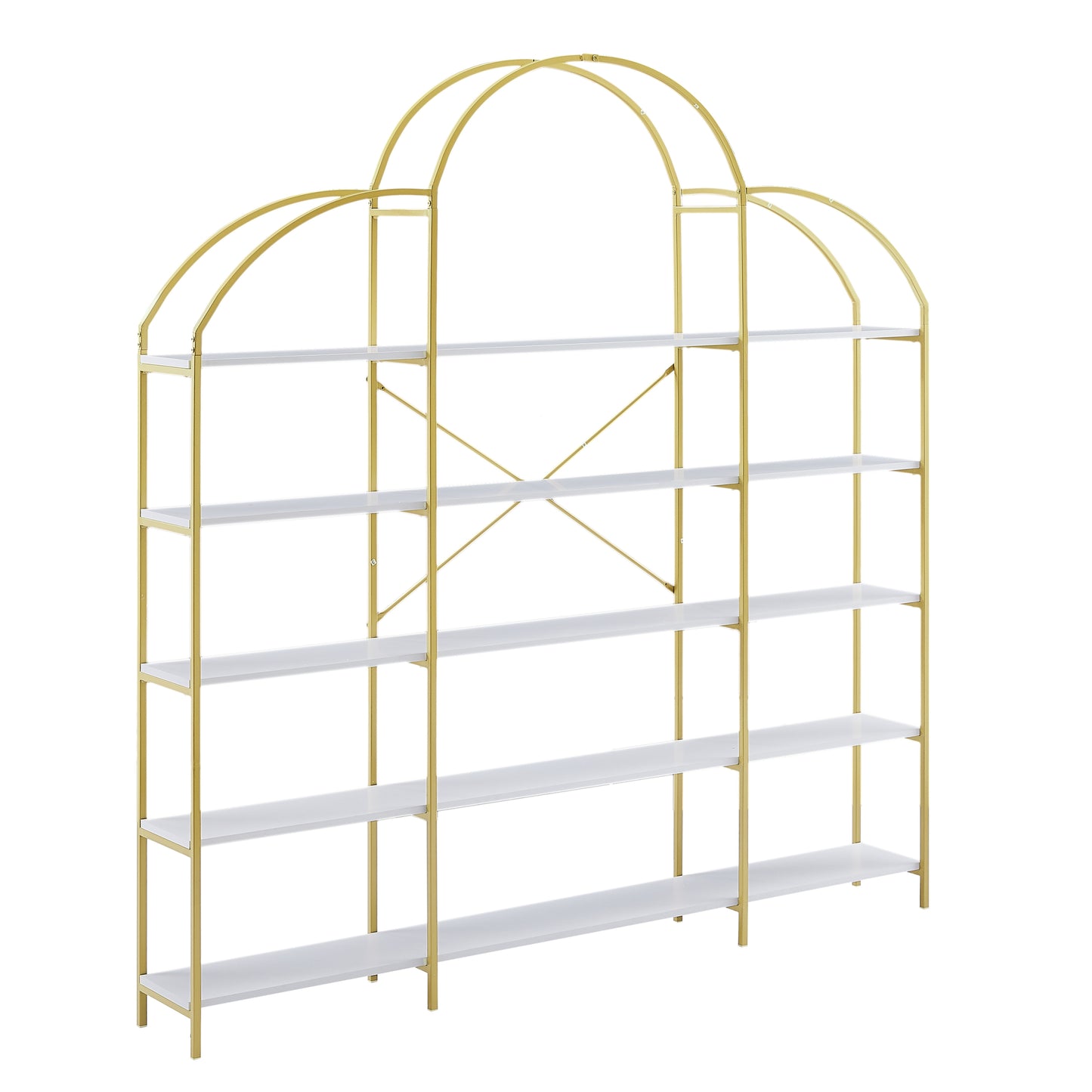 Golden Round 5-Tier Office Bookcase