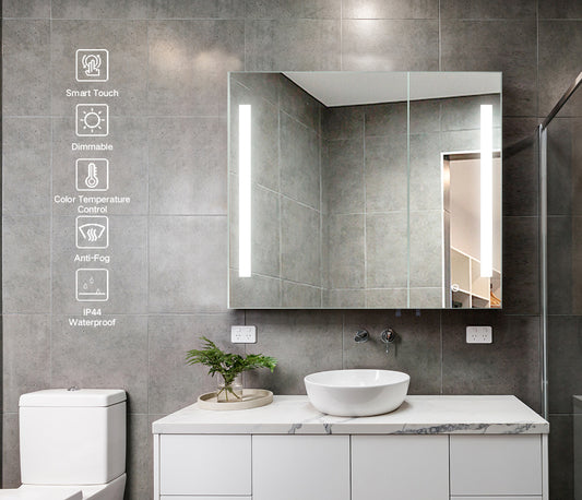 Elegant Reflections LED Medicine Cabinet