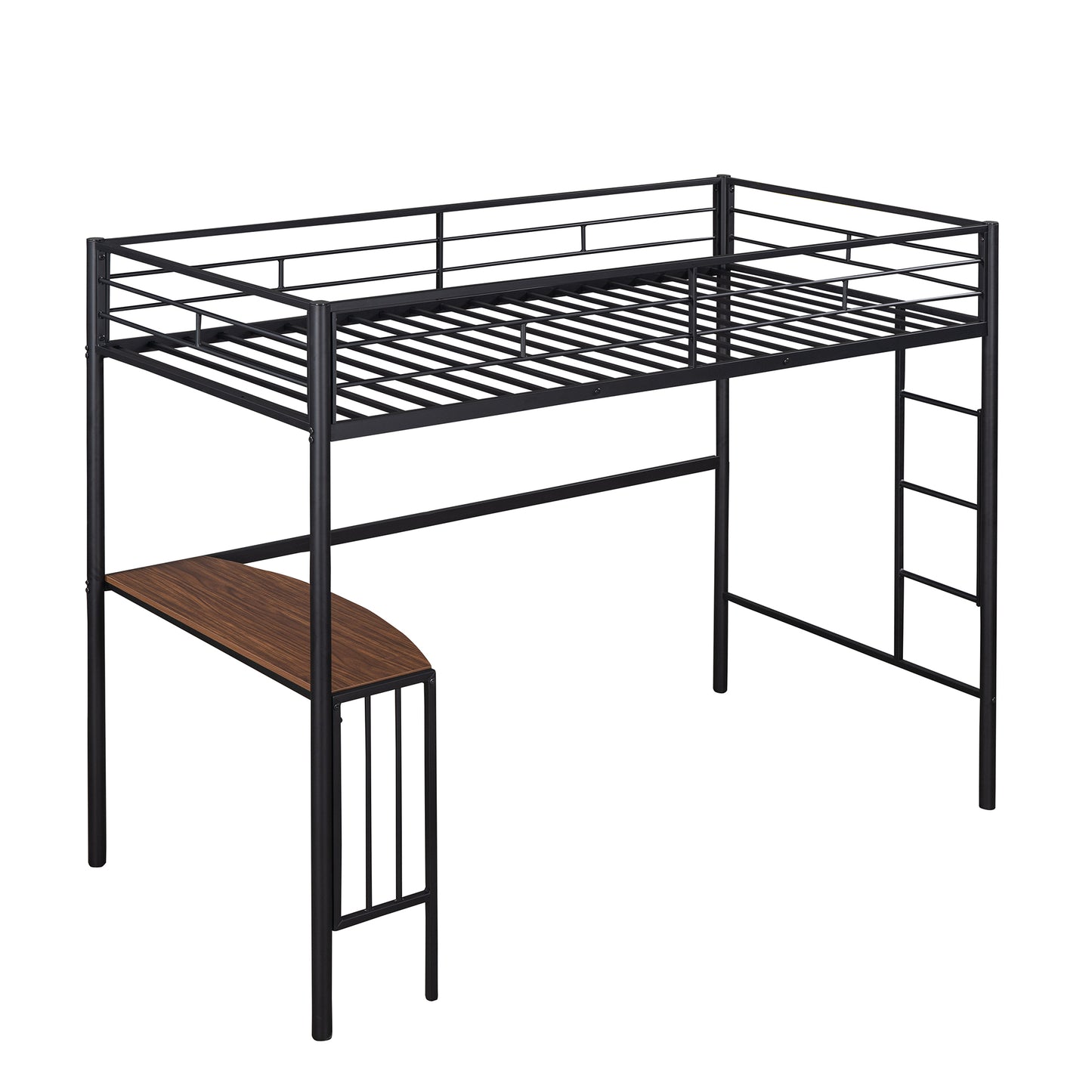ElevateMax Twin Loft Bed with Integrated Desk